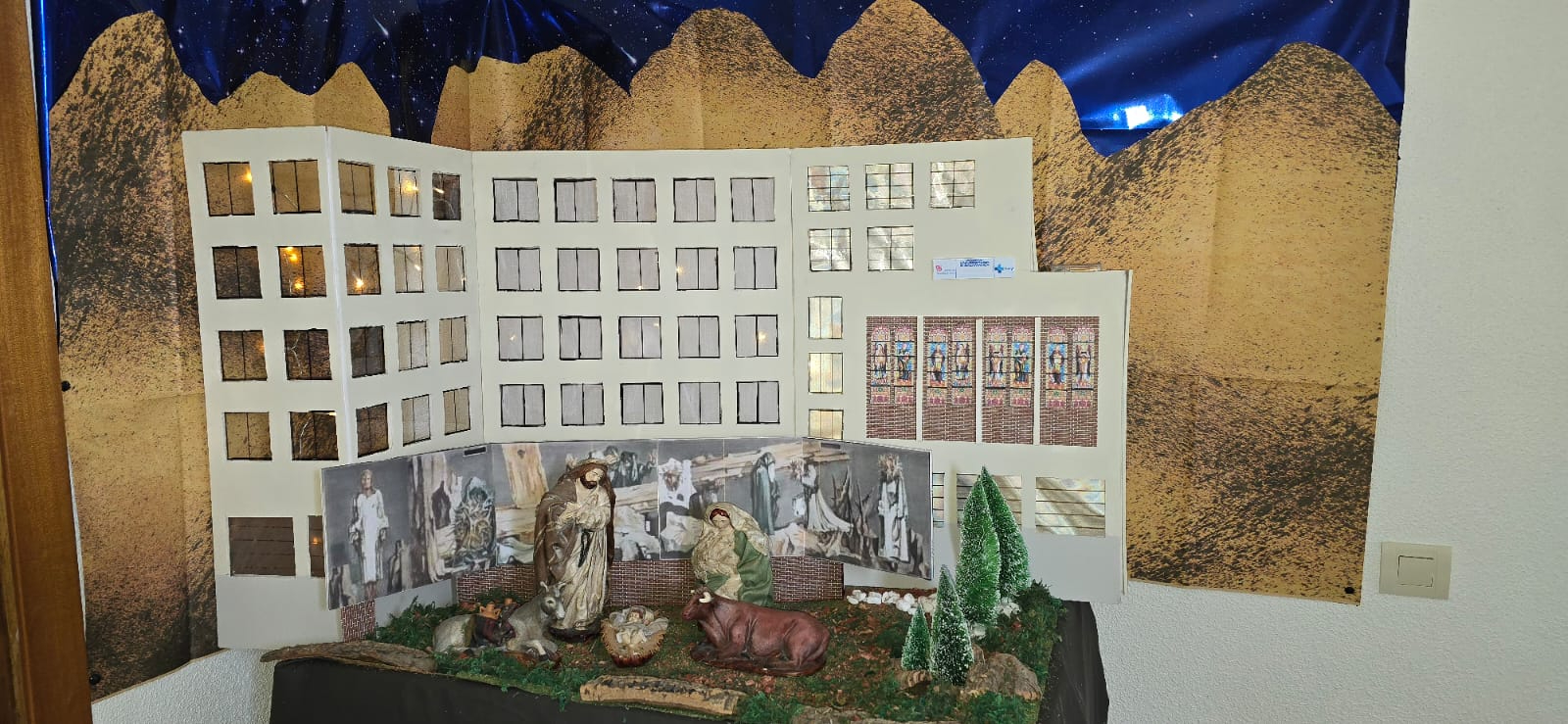 Estos son los 5 belenes premiados en el Hospital de Salamanca (FOTOS)