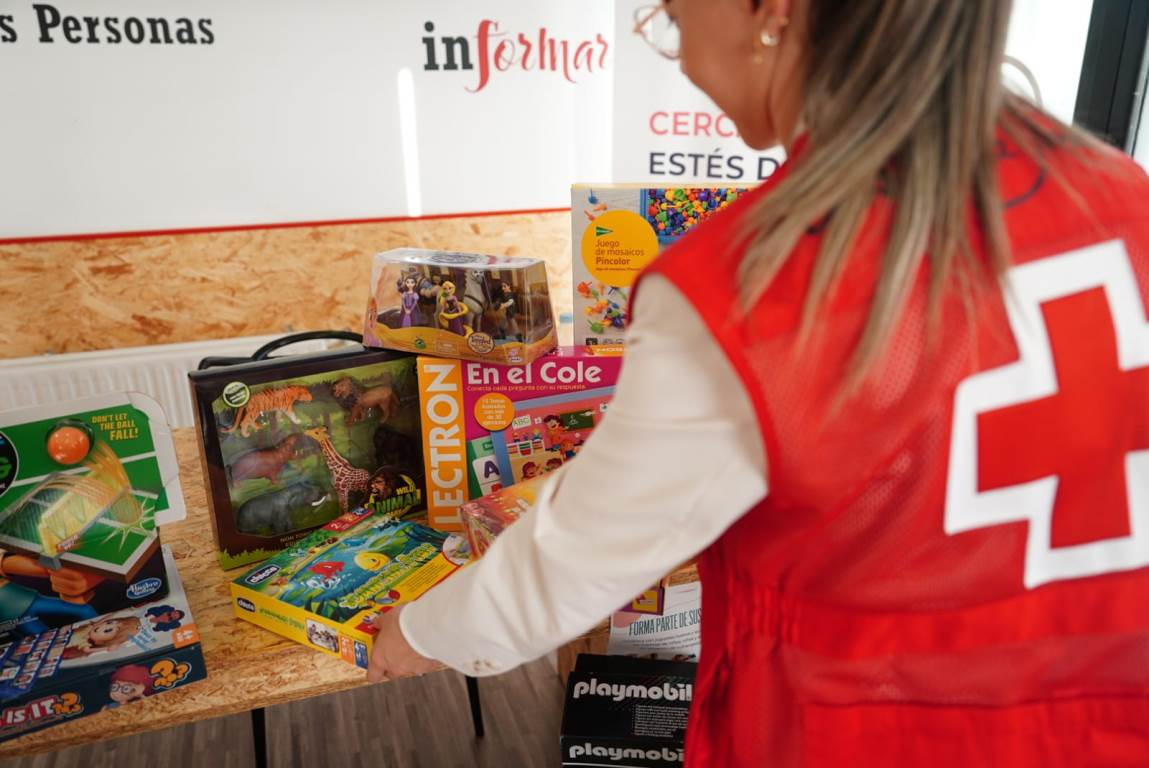 Cruz Roja Ciudad Rodrigo anima a donar juegos y juguetes para repartirlos entre la infancia vulnerable