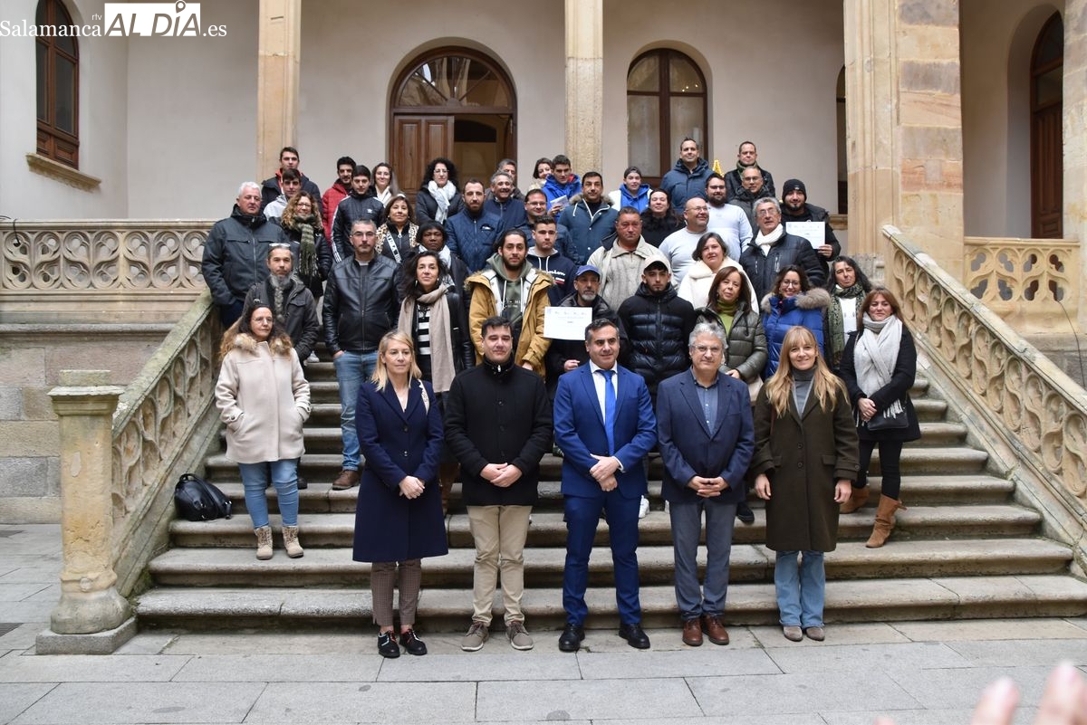 Un total de 32 alumnos de las AFEs de diversos pueblos de la provincia de Salamanca reciben sus reconocimientos 