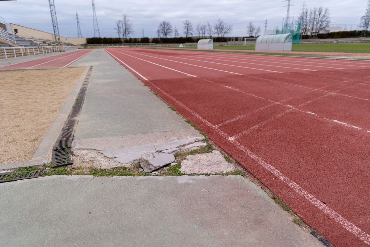 Denuncian el mal estado de las Pistas del Helmántico