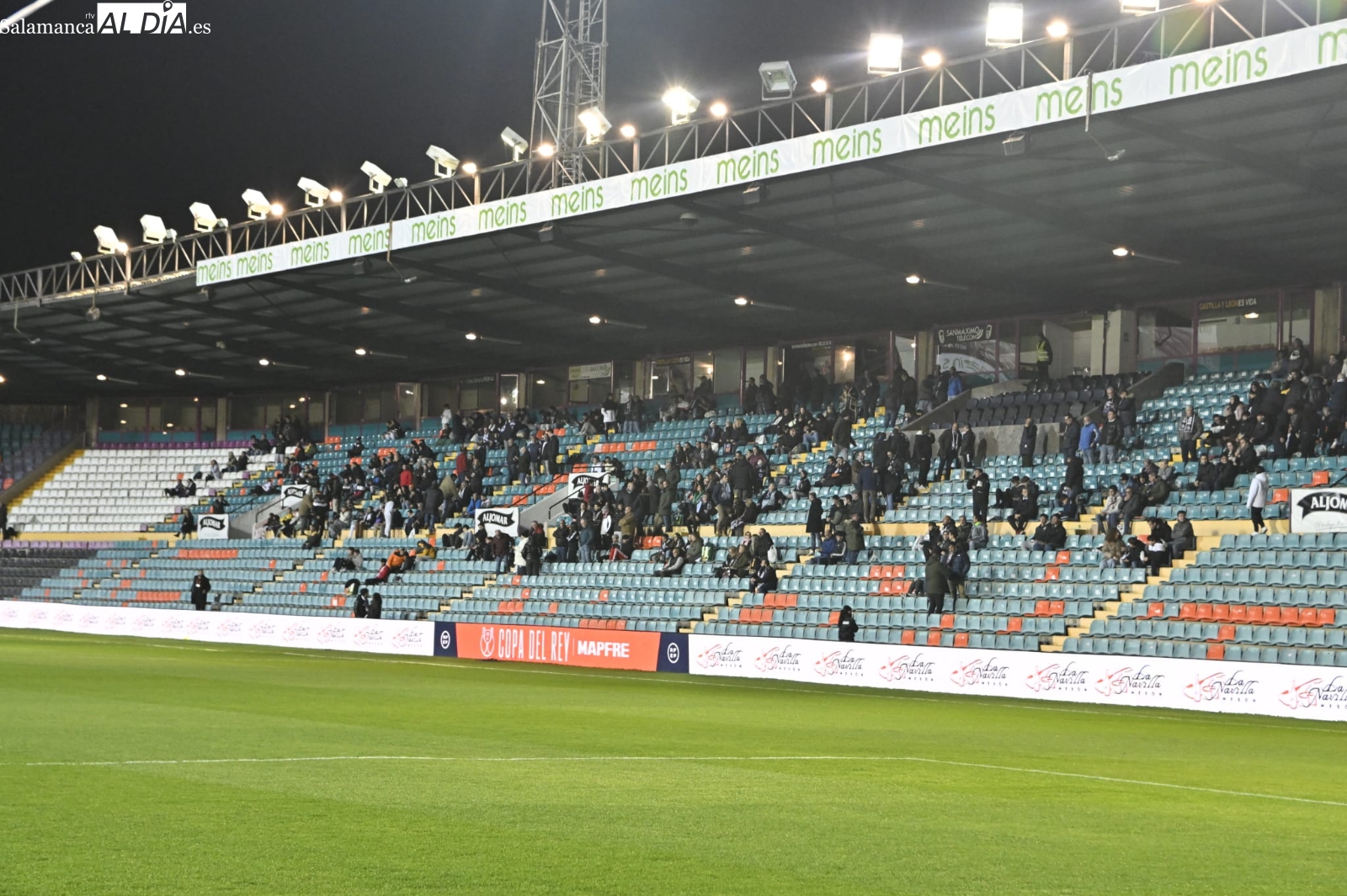 El Helmántico es de Primera otra vez: así luce el templo con todas las novedades de la Copa del Rey por la visita del Celta al Salamanca UDS