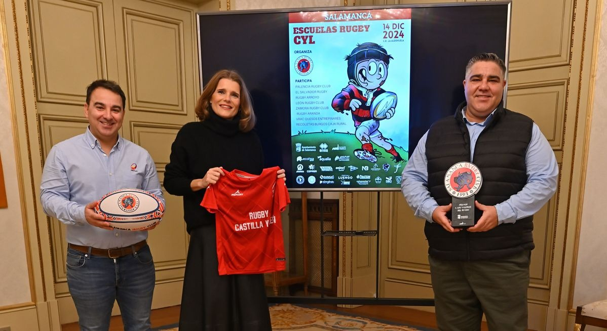 Salamanca acogerá la concentración de Escuelas de Rugby de Castilla y León con más de mil jugadores de 4 a 11 años  