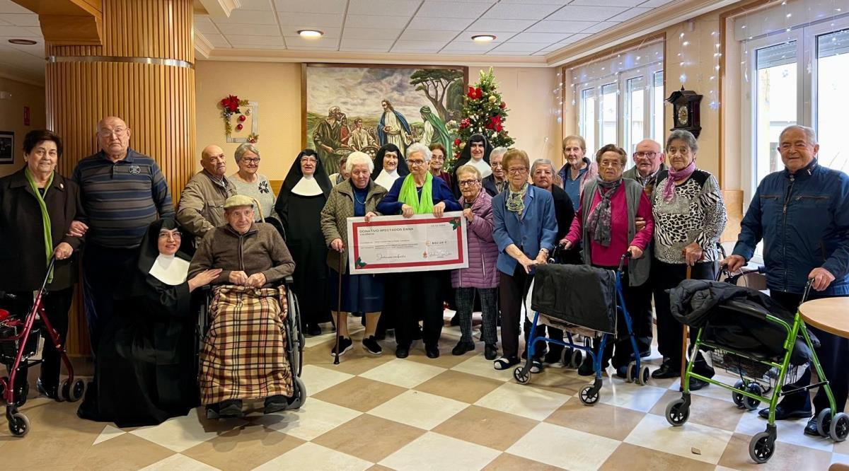 Recaudados 892,58€ en el mercadillo de la Residencia San José, que serán enviados a Valencia