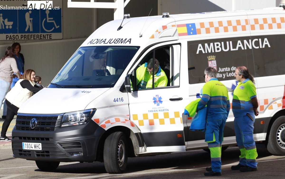 Un camión atropella a un varón de 80 años en un paso de peatones en Guijuelo
