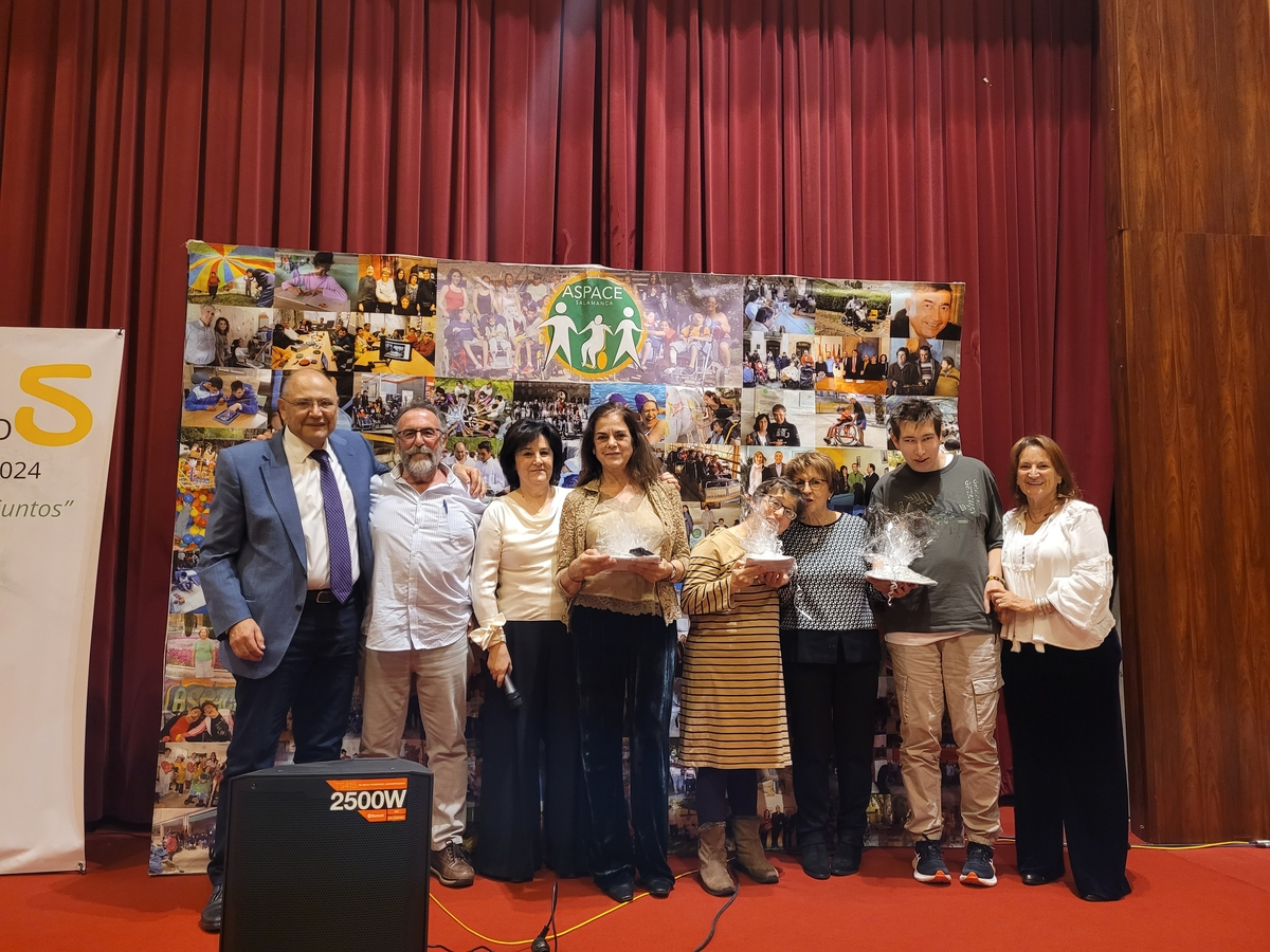 Seguir creciendo, lema de ASPACE Salamanca en su 45 aniversario
