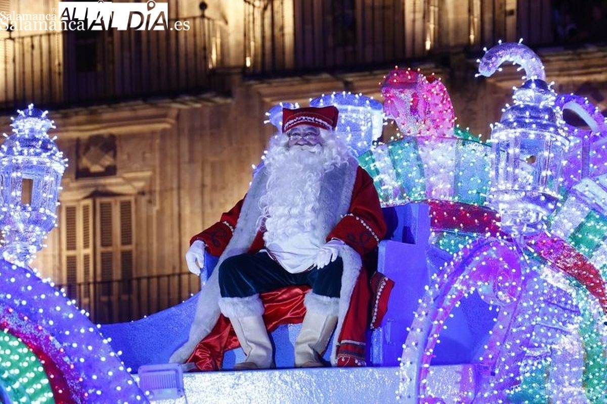 Fecha, horario y recorrido de la Cabalgata de Papá Noel en Salamanca