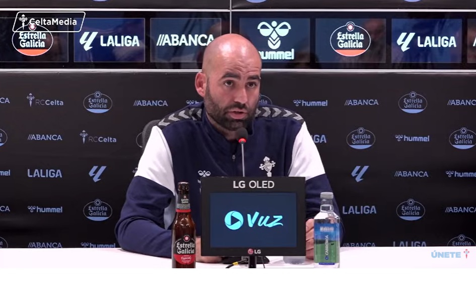 Claudio Giráldez descarta a Borja Iglesias, Hugo Álvarez, Manquillo, Bamba, Ilaix y Marcos Alonso en el Celta... pero sí viene Iago Aspas al Helmántico