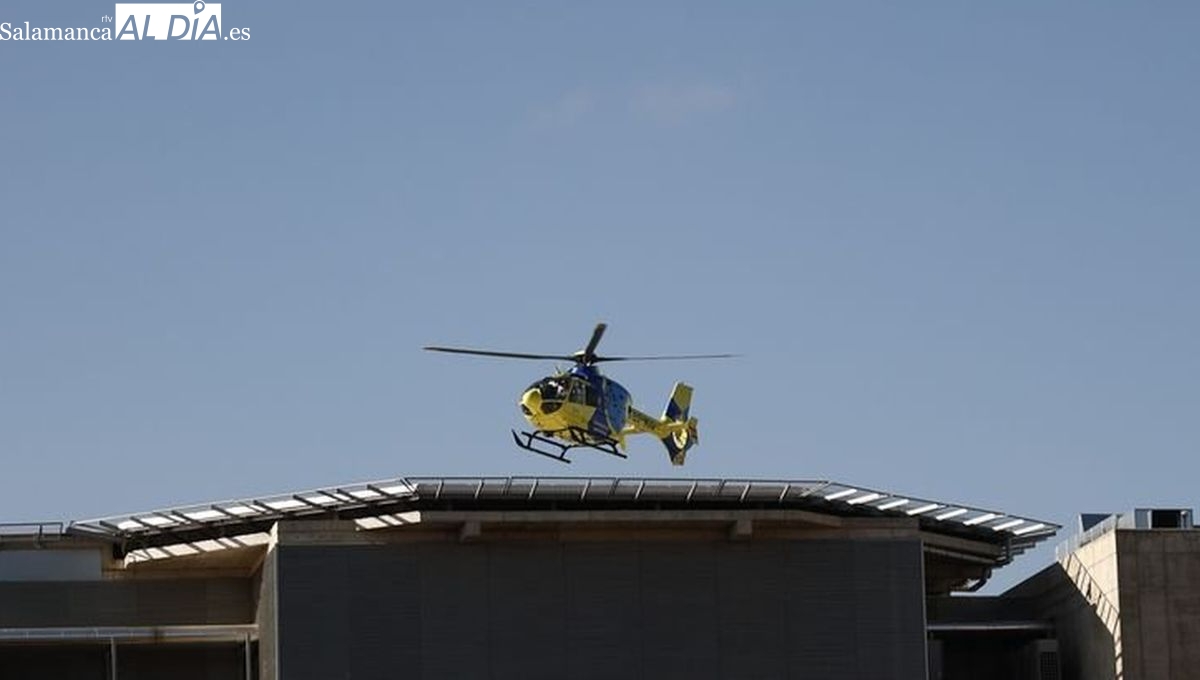 Herido un motorista de 22 años tras sufrir un accidente en un camino agrícola de Mozárbez