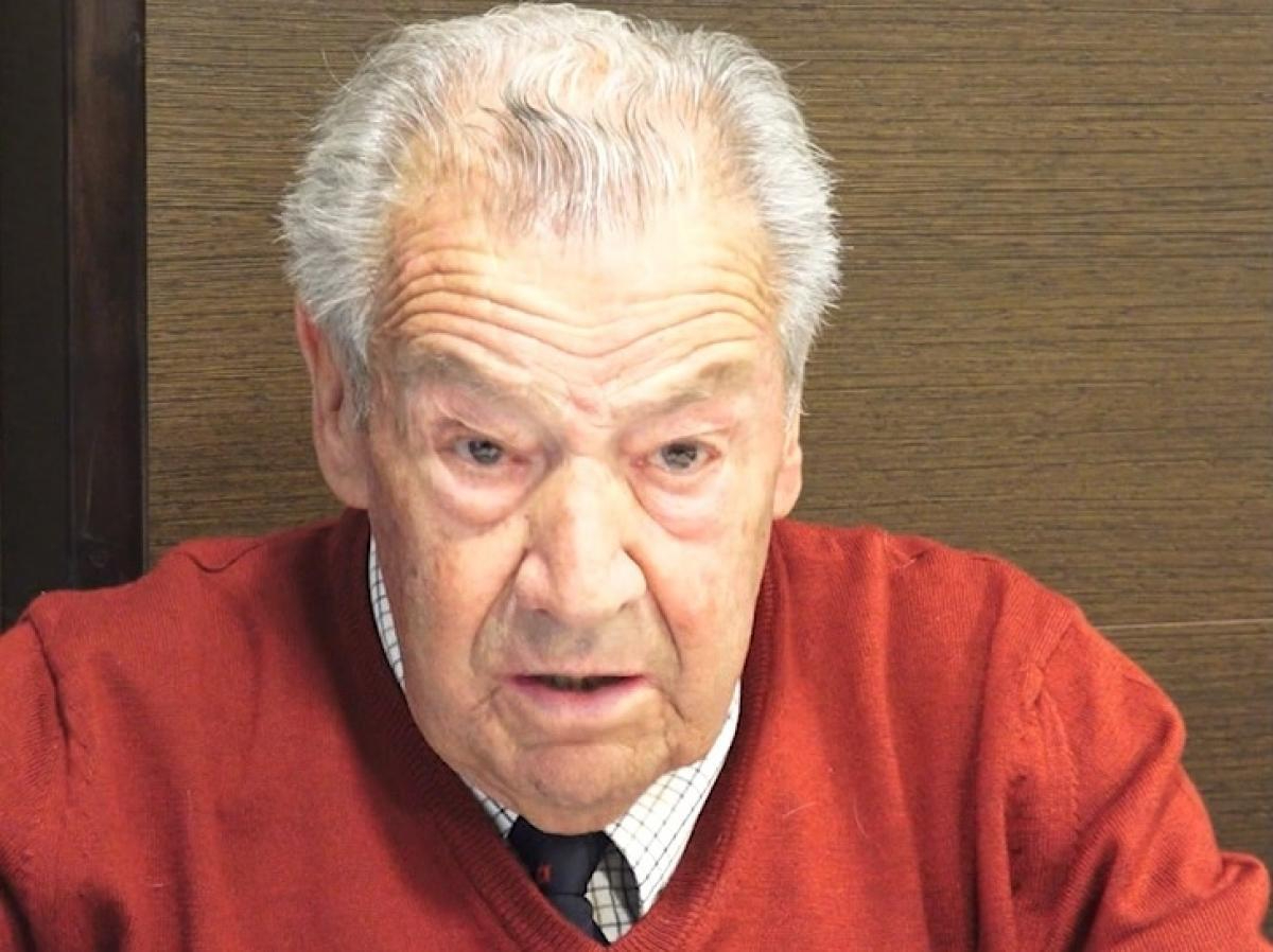 El histórico sindicalista de CCOO Marino Hernández, hijo predilecto de Béjar