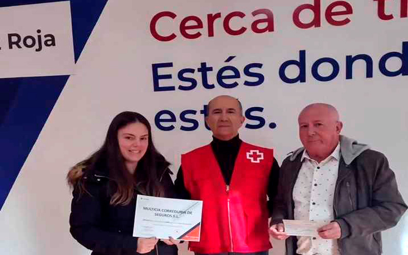 Donación de 1.000€ a Cruz Roja por Multicia Correduría de Seguros para niños afectados por la DANA con destino a juguetes