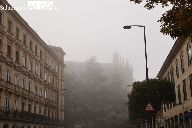 Nieblas y heladas en Salamanca hasta el fin de semana