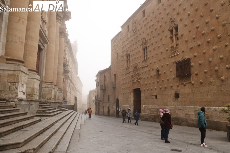 La niebla, protagonista en el día de Nochebuena