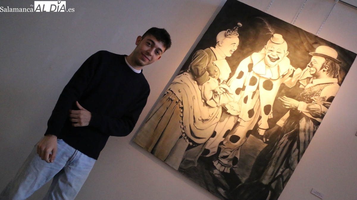 El edificio San Nicolás acoge en Vitigudino una exposición de pintura de Jorge Macías Mateos 