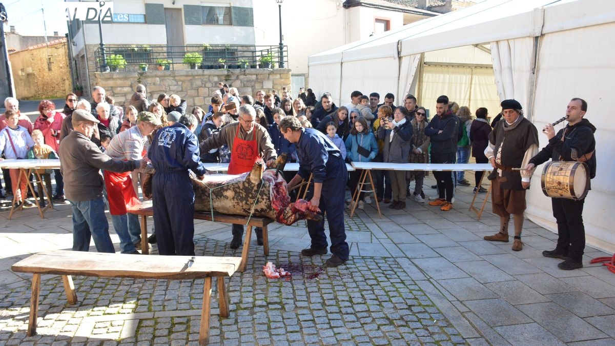 Sobradillo vive una animada Fiesta de la Matanza en un intenso puente de La Inmaculada