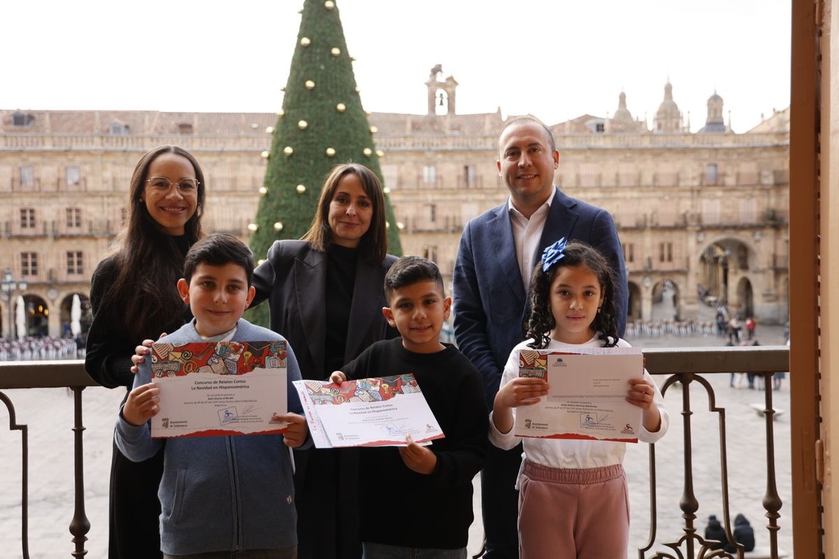 Los ganadores deI certamen de relatos cortos sobre la Navidad en Hispanoamérica