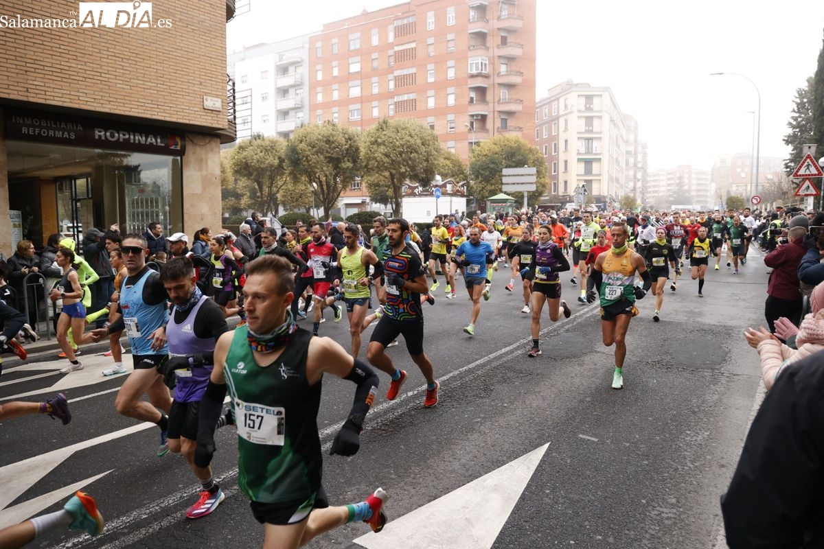 Mousaab Harout y Gema Martín se coronan como ganadores de la San Silvestre Salmantina 2024 (FOTOS Y VÍDEO) 