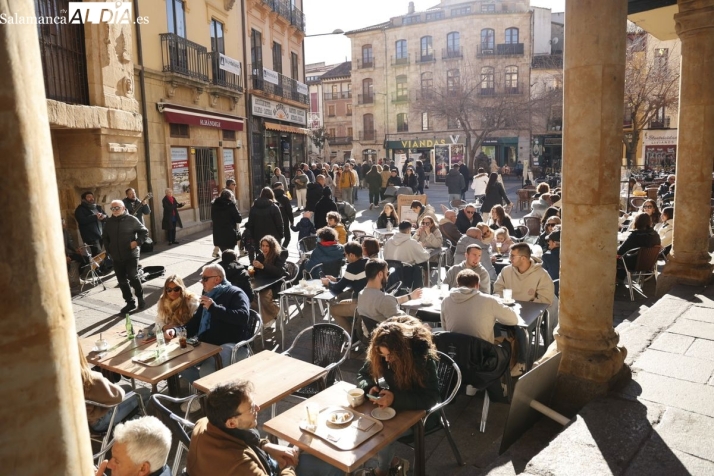 Ocupación hotelera ‘a tope’ en Salamanca, pero solo la mitad del puente