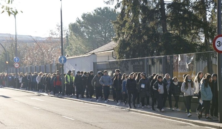 Maristas celebra este viernes su tradicional Marcha Solidaria de Navidad