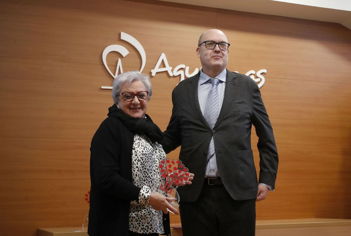 La salmantina Carmen Villarrubia recoge el Premio Docente 2024