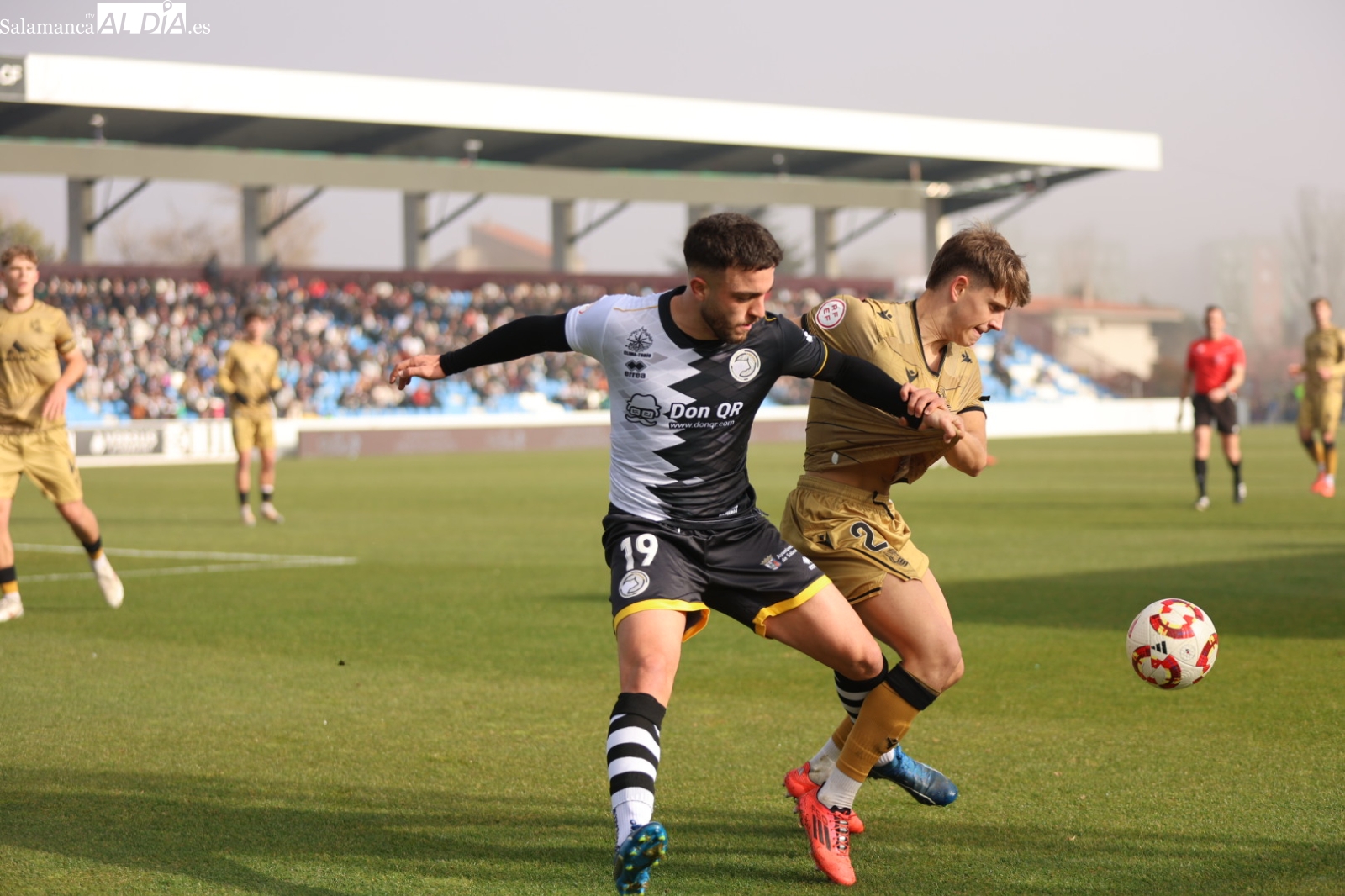 Unionistas nunca se rinde: Imanol Baz rescata un punto en la última jugada de un partido polémico ante la Real B (1-1)