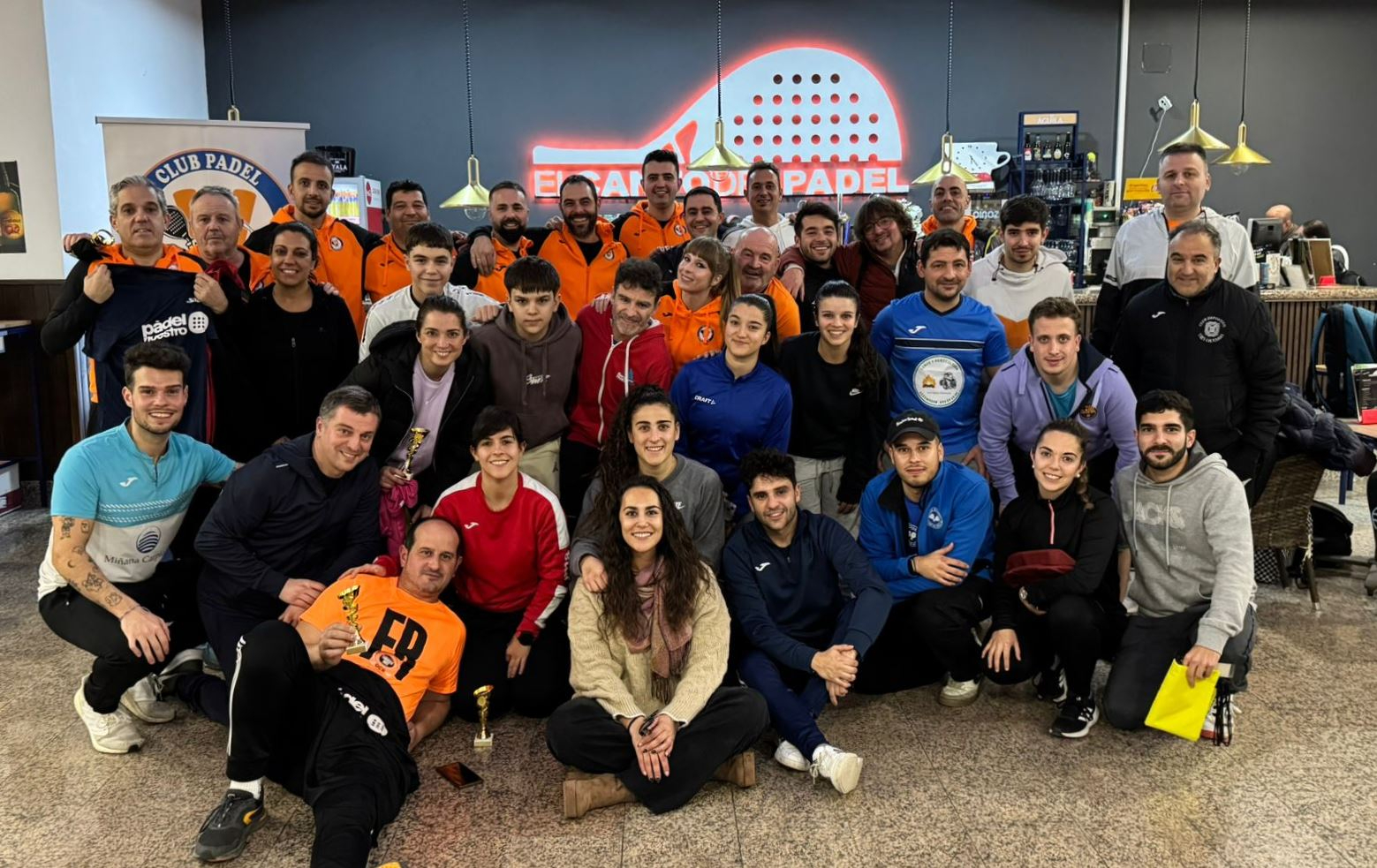 El Club de Pádel Ciudad Rodrigo celebra en Salamanca su 2º Torneo de Año Nuevo