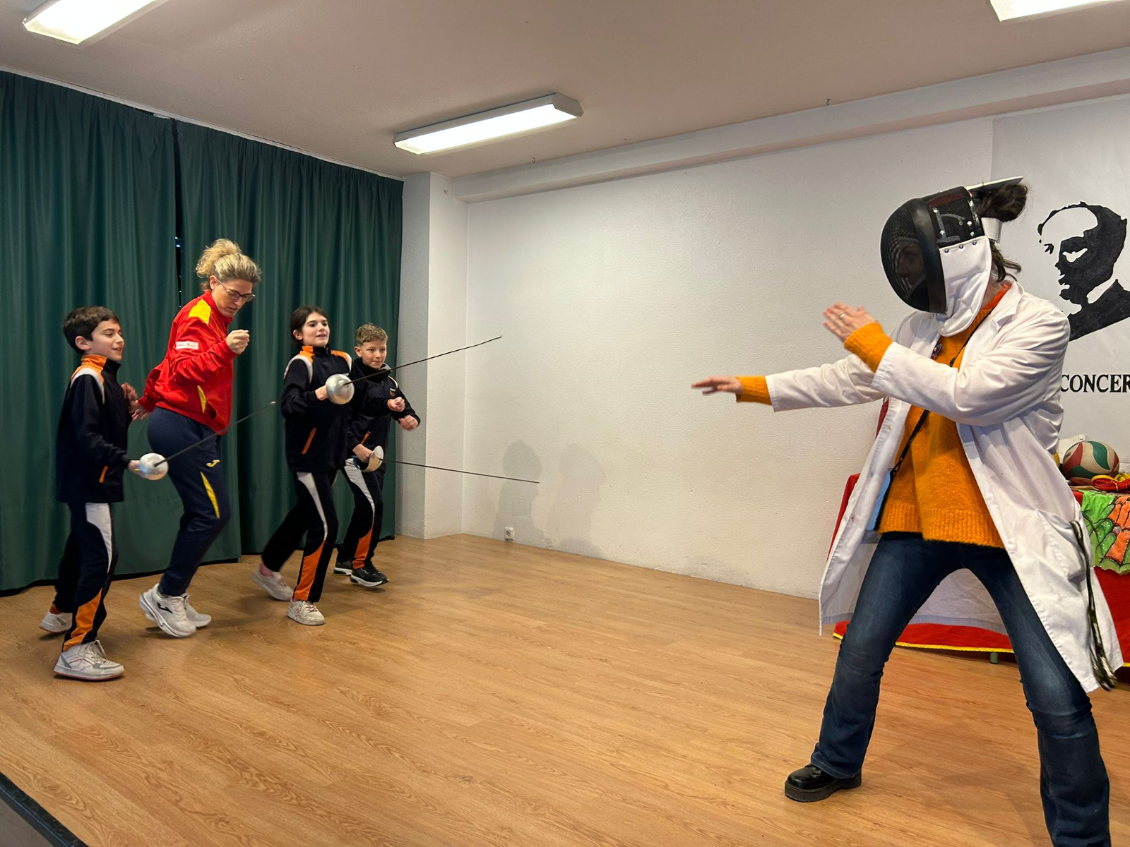 Todos Olímpicos’, original actividad en el Colegio Antonio Machado