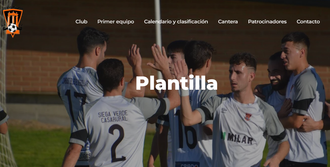El Ciudad Rodrigo CF estrena web diseñada por Fran Rubio