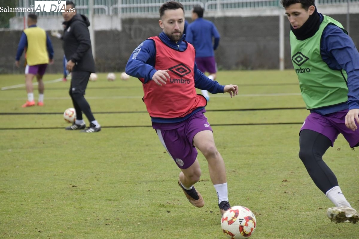 FOTOS | El Salamanca UDS incorpora a sus entrenamientos a Carlos Parra y tiene dos bajas 