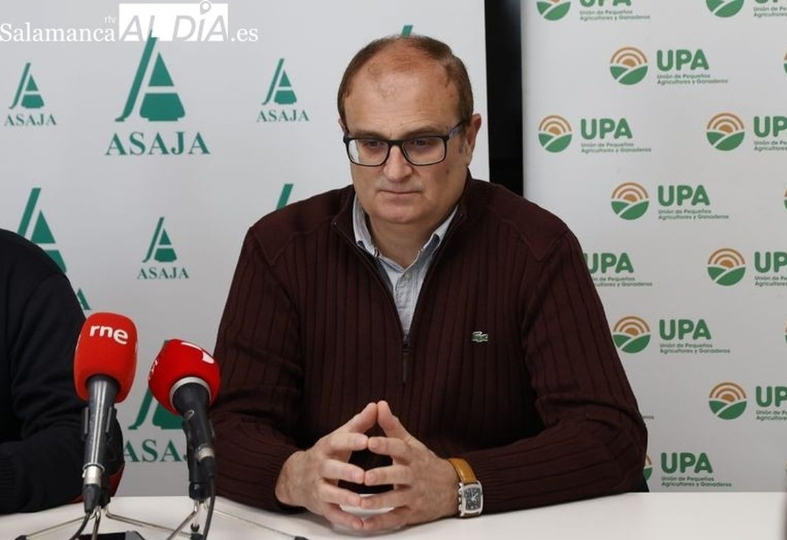 Carlos Sánchez, secretario general de UPA Salamanca: Pido inteligencia y coherencia a los políticos