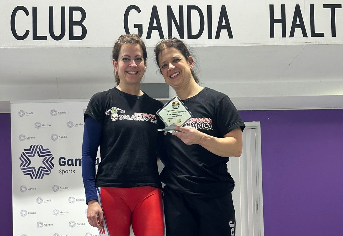  Marta Rincón y Elena Redondo brillan en la Copa de España Máster de Gandía
