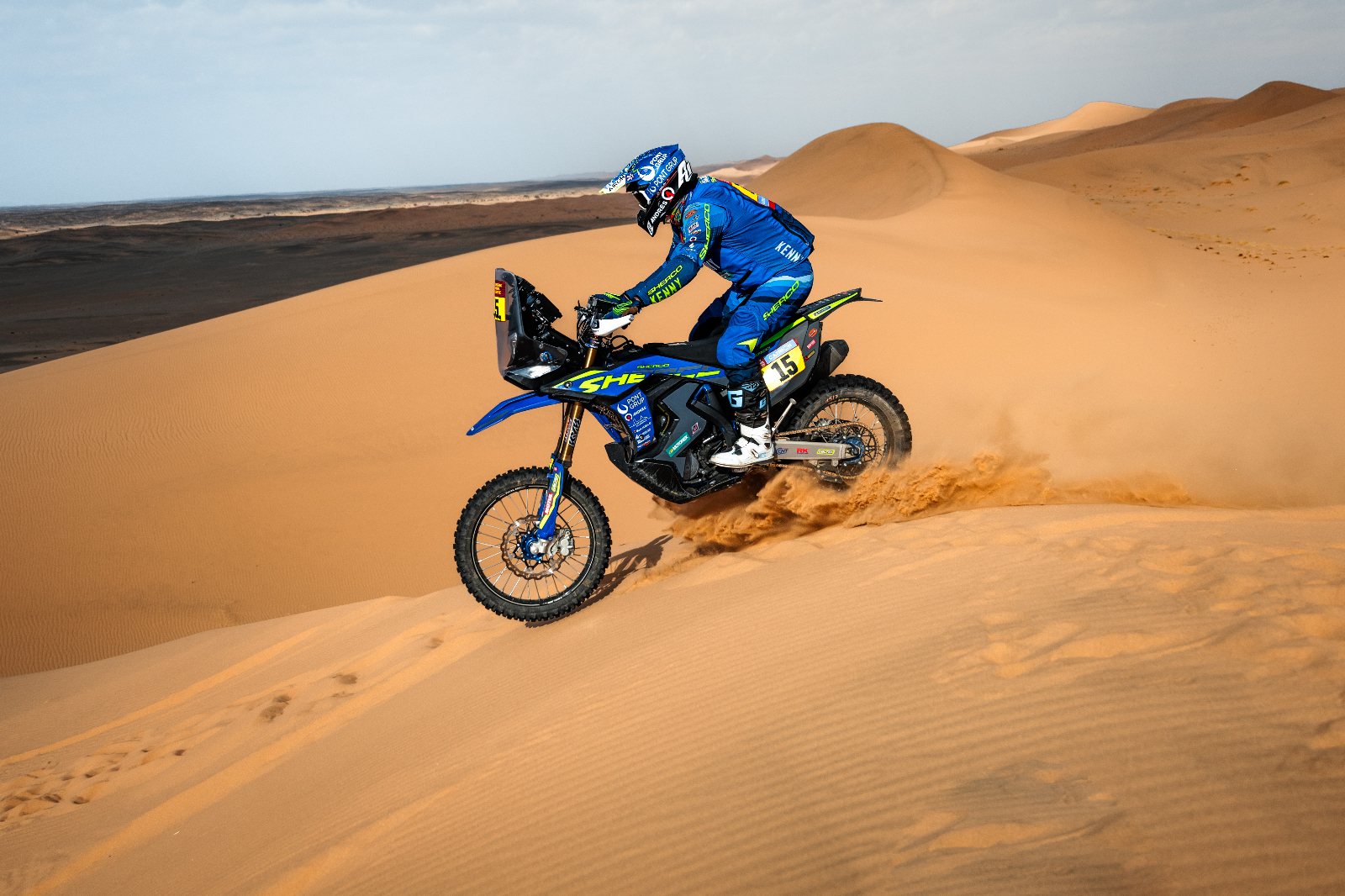 Santolino sigue su ritmo y se consolida en el top ten del Dakar 2025