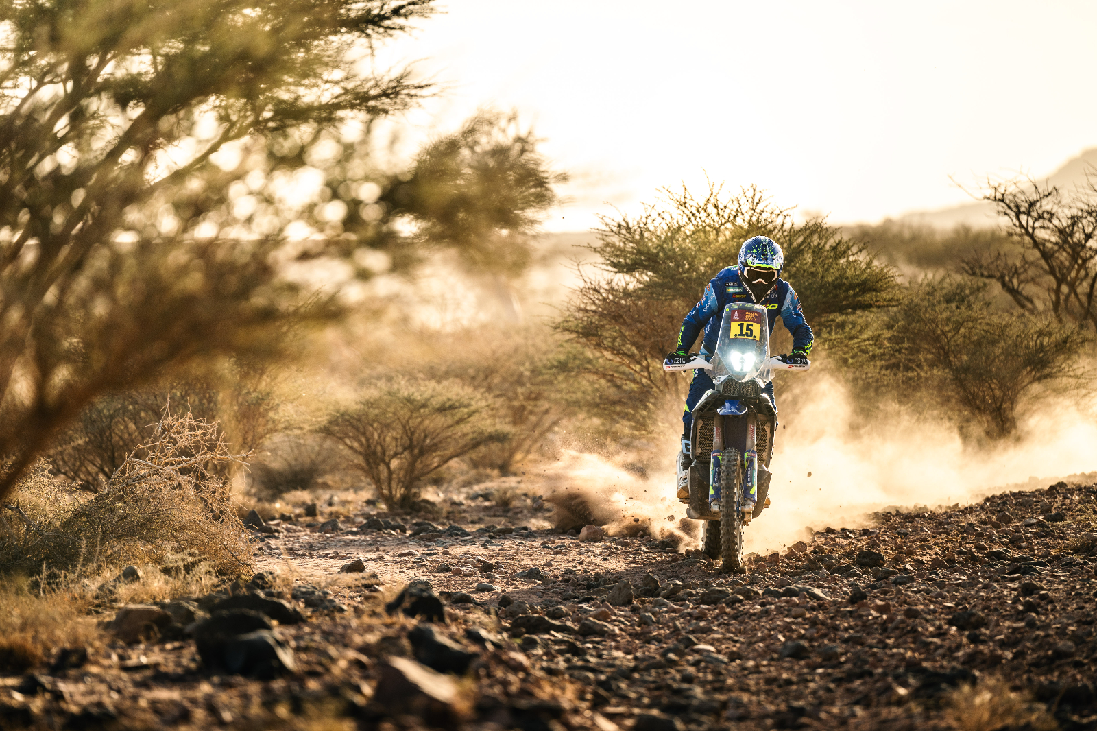 Un Santolino a ciegas consolida su puesto en el Dakar