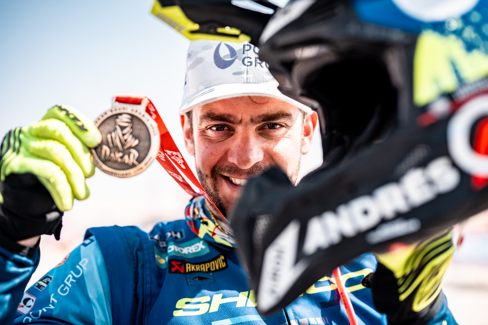 Santolino termina un nuevo Dakar con el premio de su primera etapa