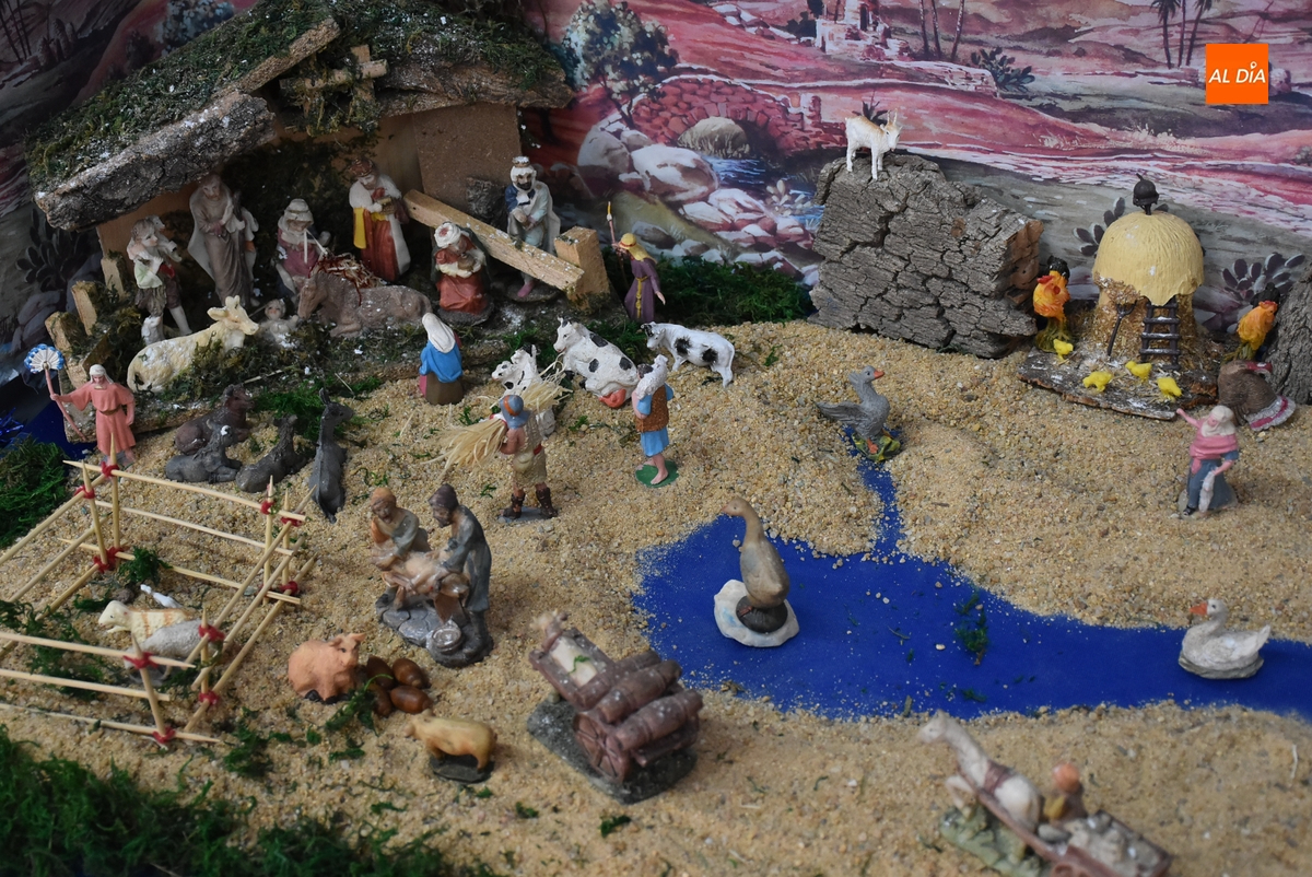 1Foto: El belén del Mercado de Abastos