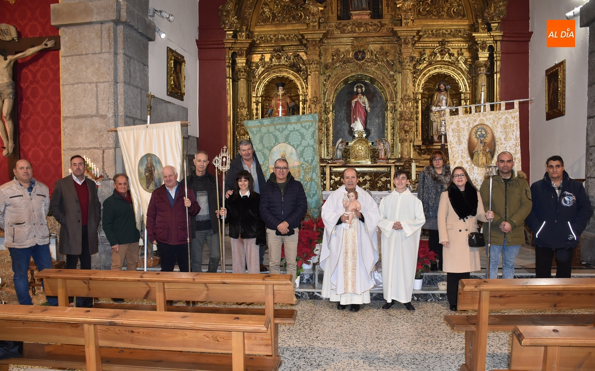 San Antón, San Isidro y la Virgen de la Peña ya tienen mayordomos para 2025 en San Andrés