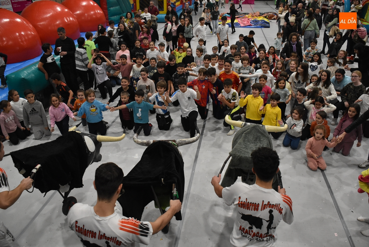 Los carretones de Navilandia abren con enorme expectación el año taurino de Ciudad Rodrigo