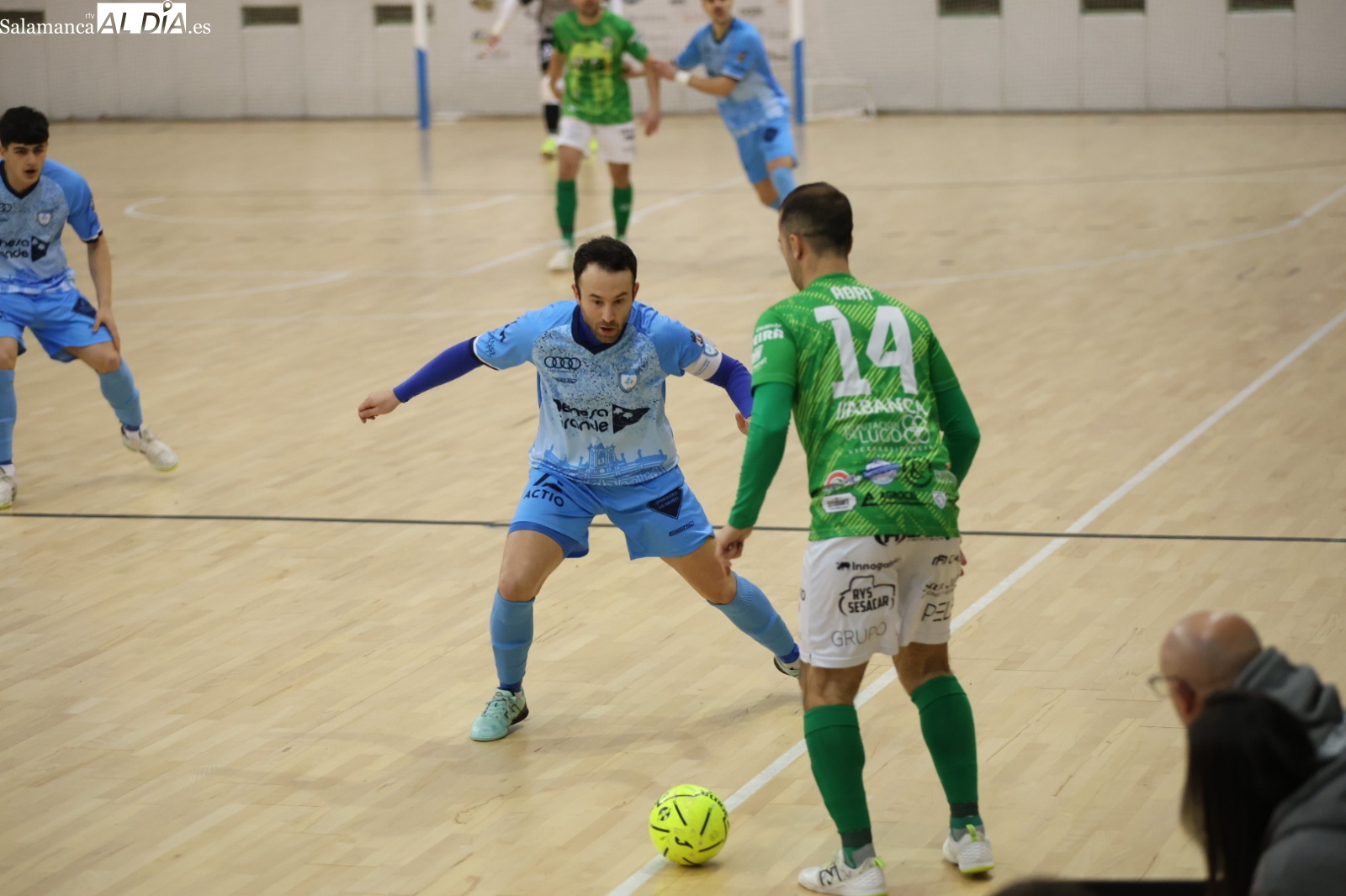 El Salamanca FS cae con el Vilalba en un duelo directo y pierde muchas opciones de playoff (7-8)