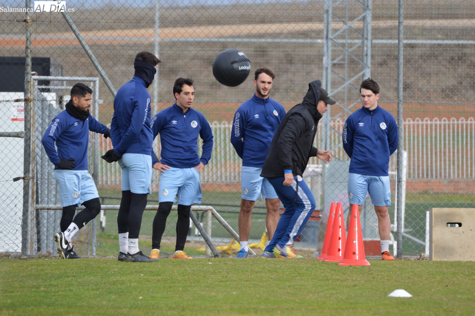 El capitán Amaro sigue sin entrenar en un Salamanca UDS que prepara el partido contra el Escobedo con la ausencia de Cristeto (FOTOS)