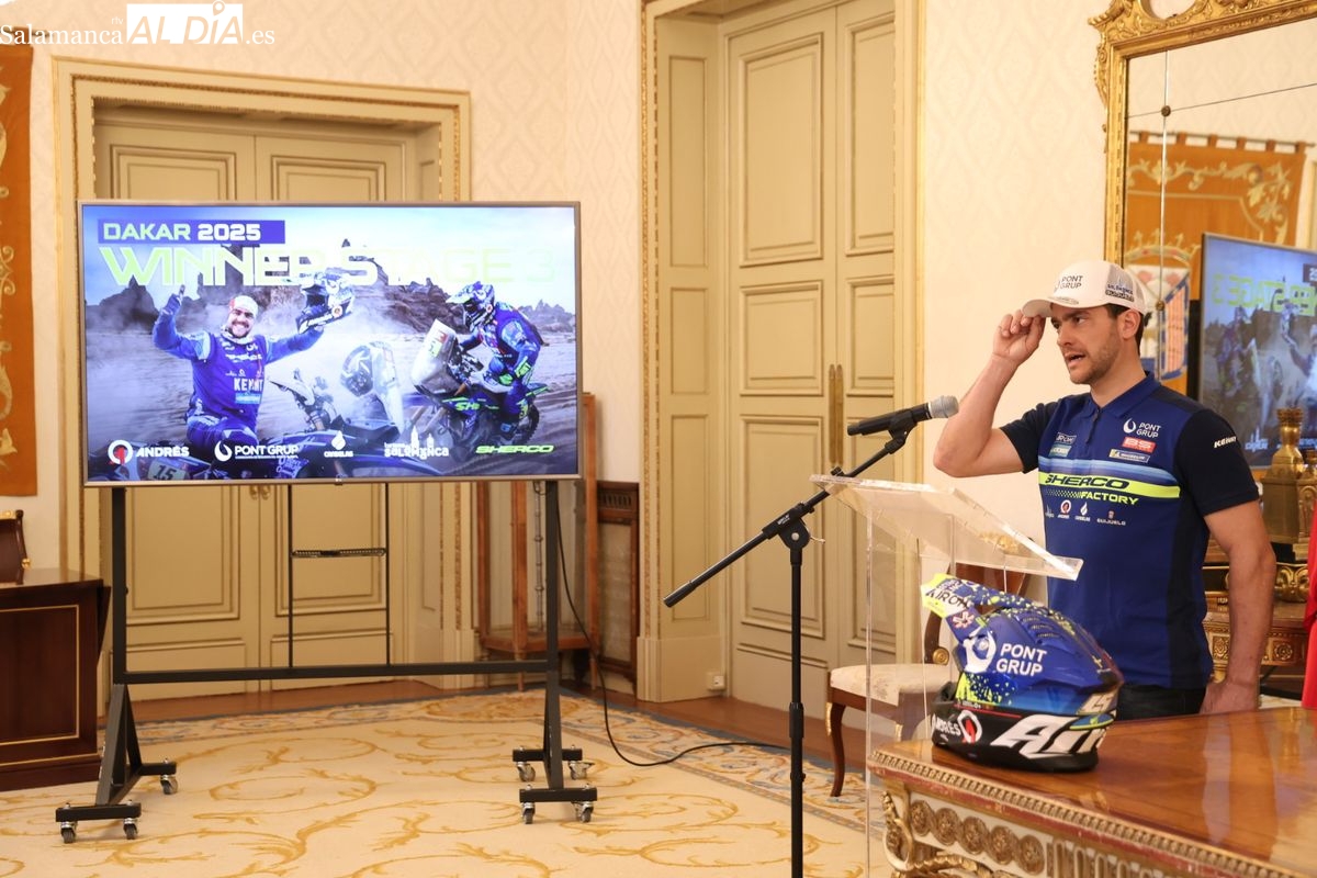 Ha sido un Dakar duro, pero lo he podido disfrutar bastante, explica Santolino