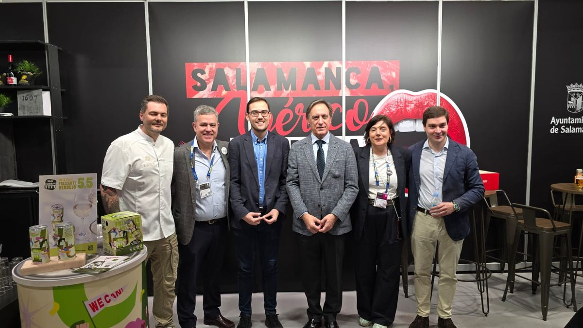 Apoyo del alcalde a la delegación de Salamanca que despliega su potencial gastronómico en Madrid Fusión