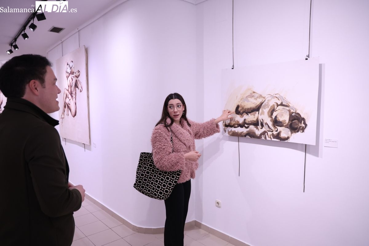Silvia Monasterio muestra Nudos y desnudos en el Espacio Joven de Salamanca