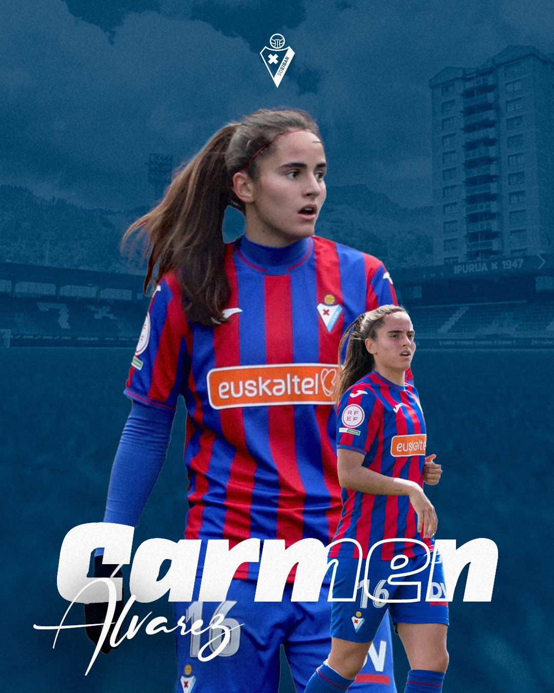 Eibar, nuevo destino de Carmen Álvarez Sánchez