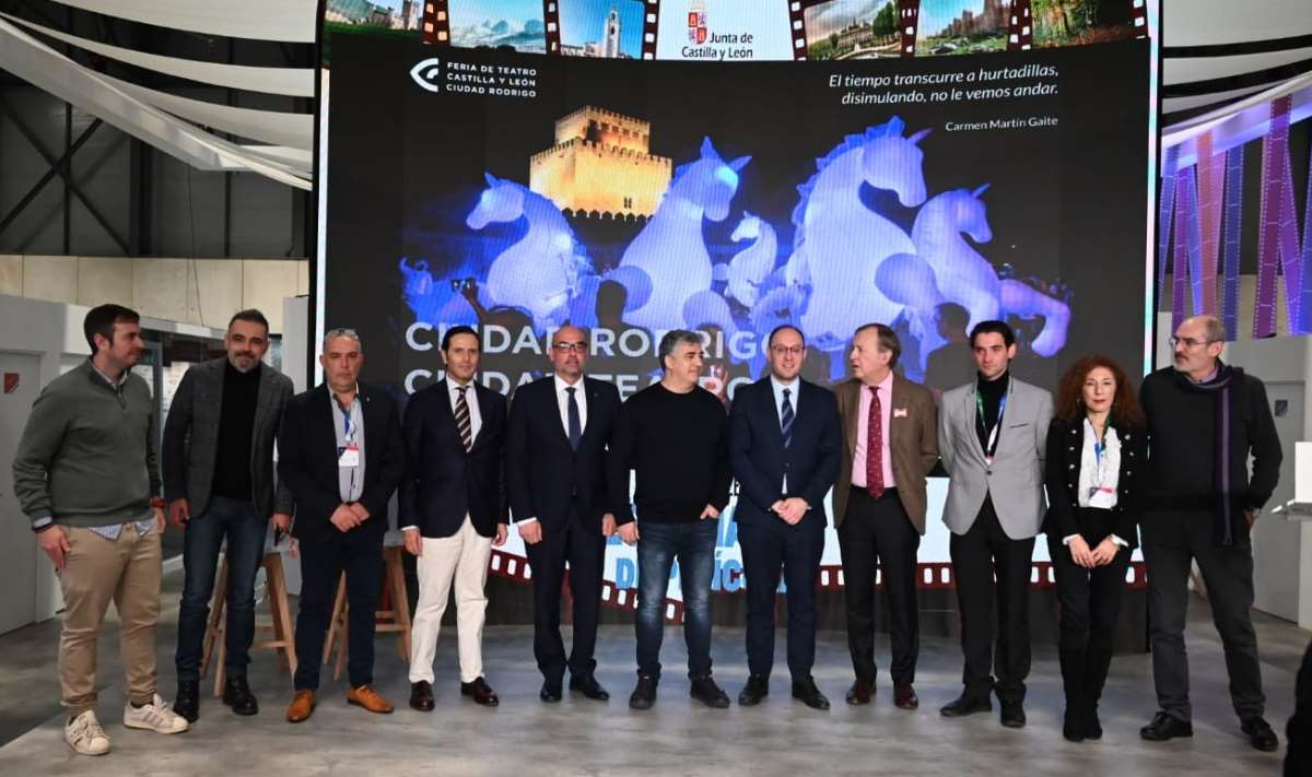 Ciudad Rodrigo se reivindica en FITUR como ‘Ciudad Teatro’ por la Feria y los 125 años del Teatro