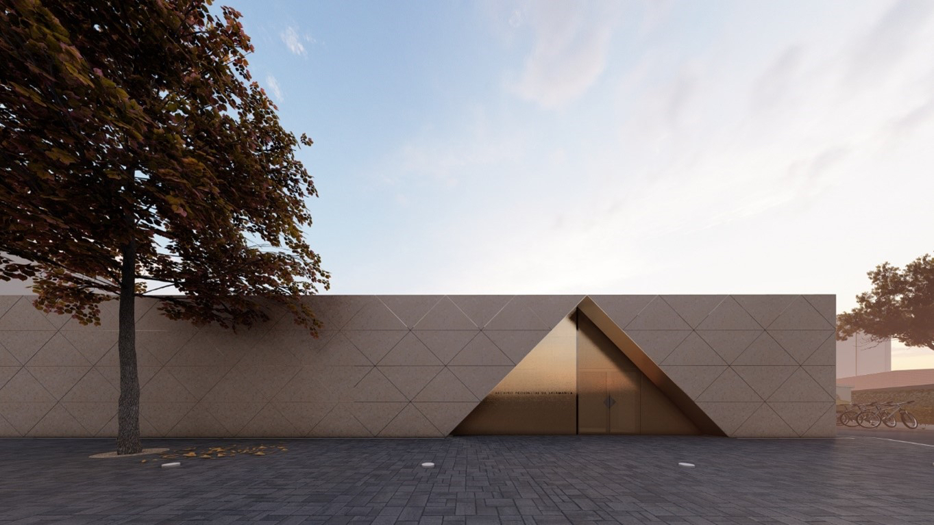 Así será el nuevo edificio que albergará el Archivo Provincial de la Diputación de Salamanca