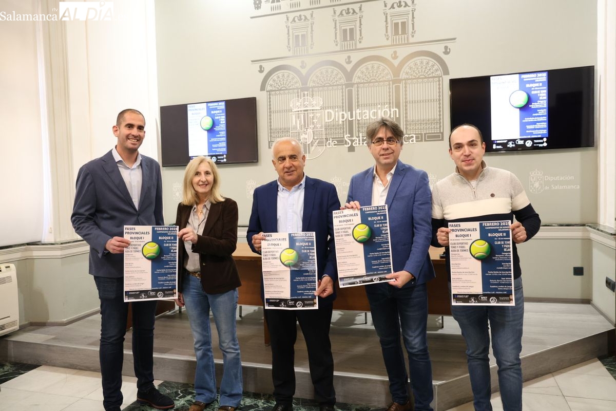 Béjar y Alba de Tormes acogerán la Fase Provincial de Tenis con participantes de todas las edades