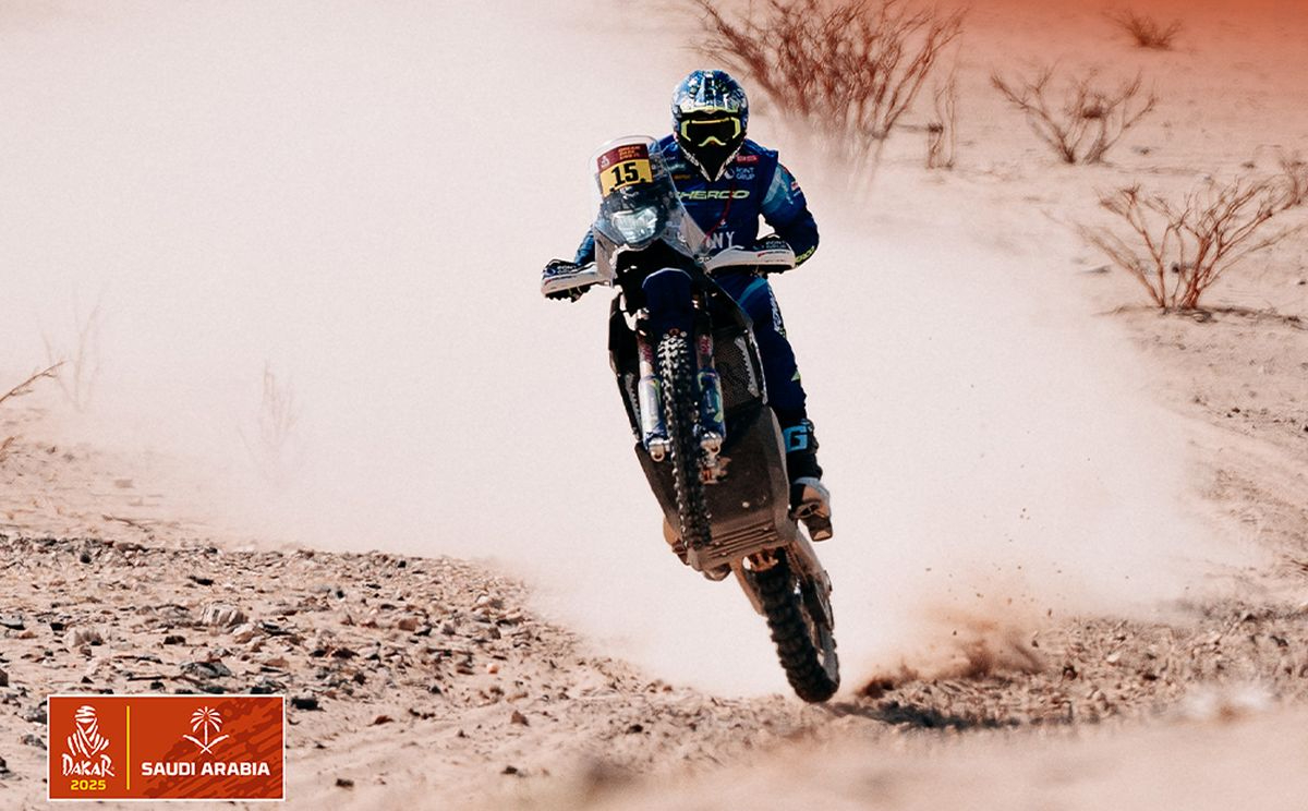 Es una alegría increíble. Lorenzo Santolino hace historia y gana por primera vez una etapa del Dakar