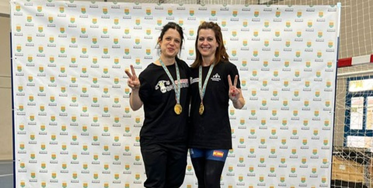 Las salmantinas Marta Rincón y Elena Redondo participarán en la Copa de España Máster de Halterofilia 