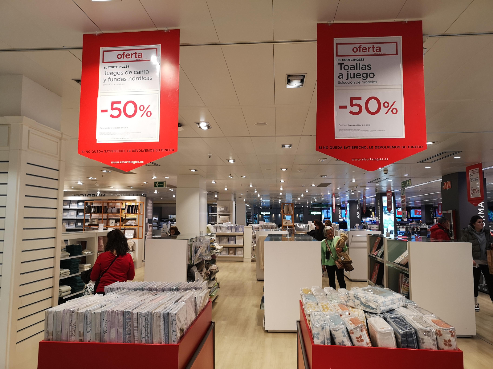 Descuentos de hasta el 50% en las rebajas de El Corte Inglés 