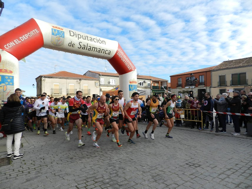 Alberto Bravo y Verónica Sánchez se llevan un animado II Cross Campus Pini de Cantalpino