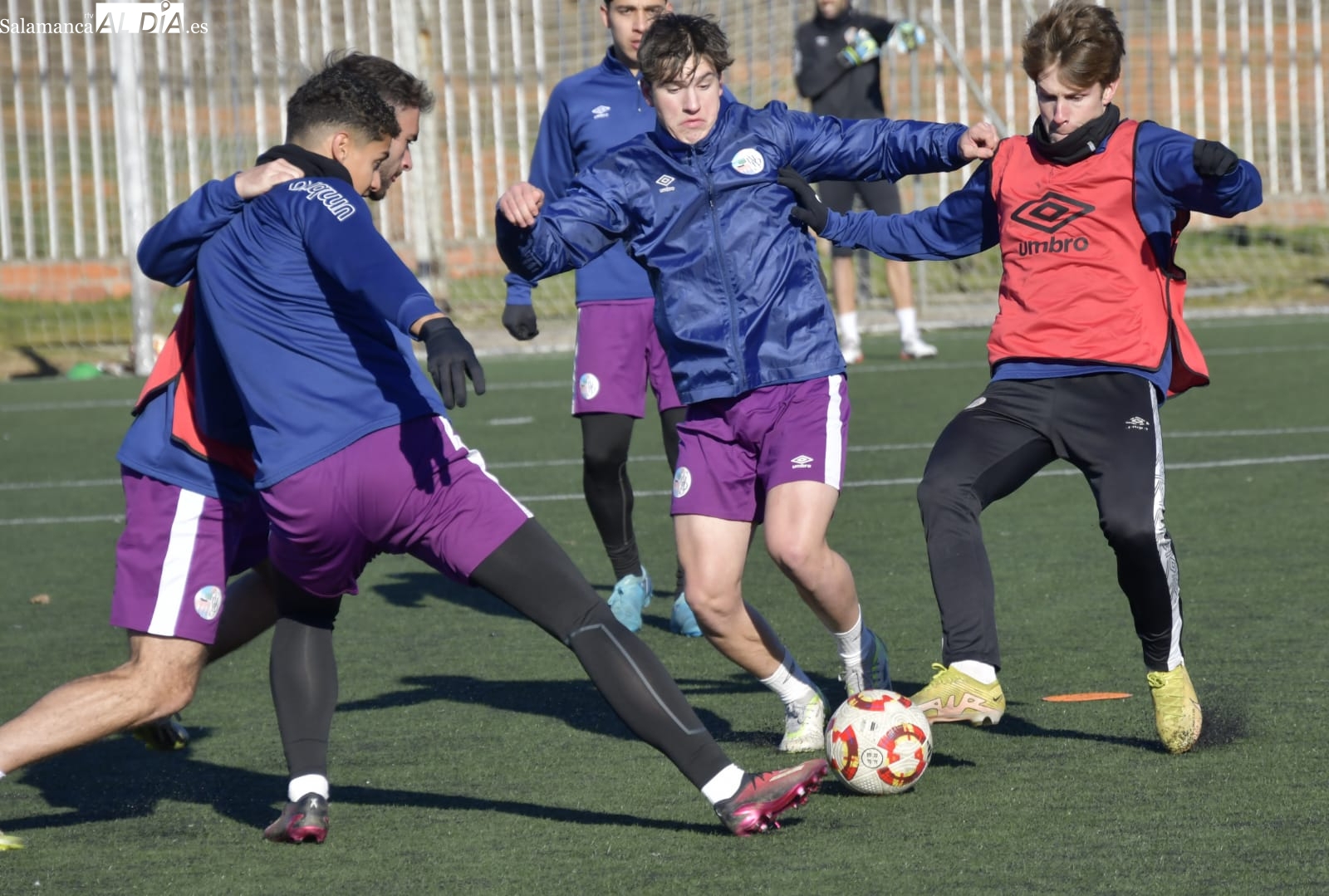 Alberto Villapalos retrasa su llegada a los entrenamientos del Salamanca UDS y tampoco se ejercita; Amaro y Caramelo, tocados (FOTOS)